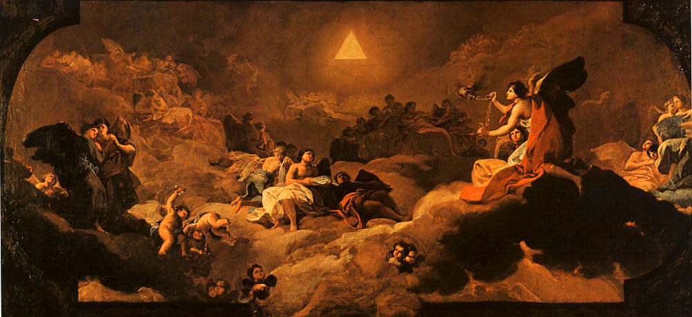 Goya La adoración del nombre de Dios